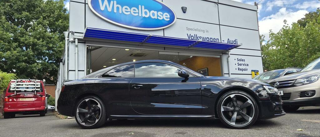 Audi A5 Black Edition Black #5