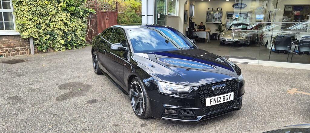 Audi A5 Black Edition Black #3