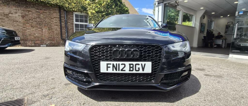 Audi A5 Black Edition Black #2