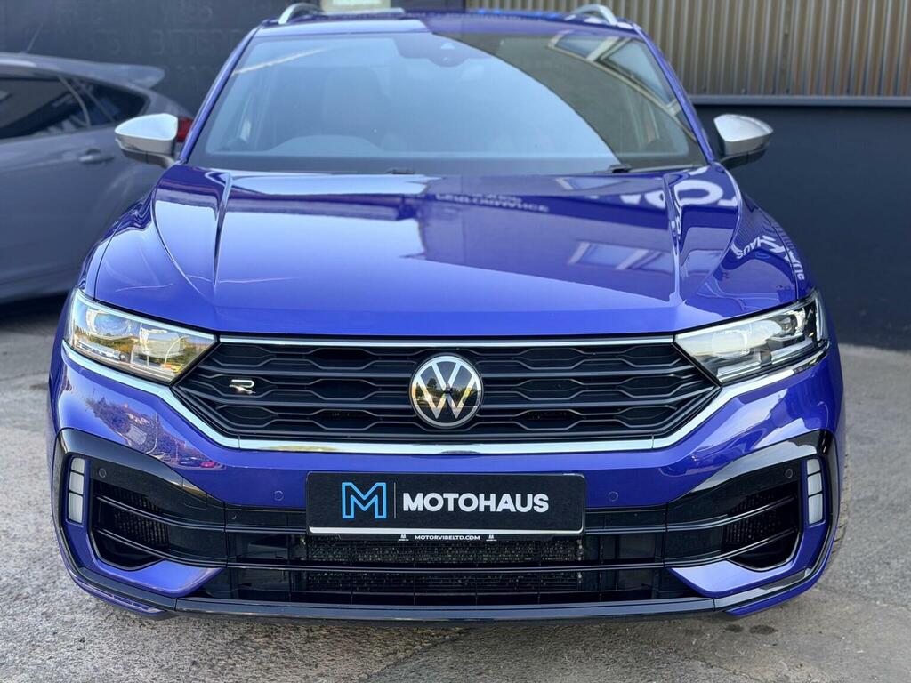 Volkswagen T-Roc 2.0 Tsi R Dsg 4Motion Euro 6 Ss VK21UKB Blue #4