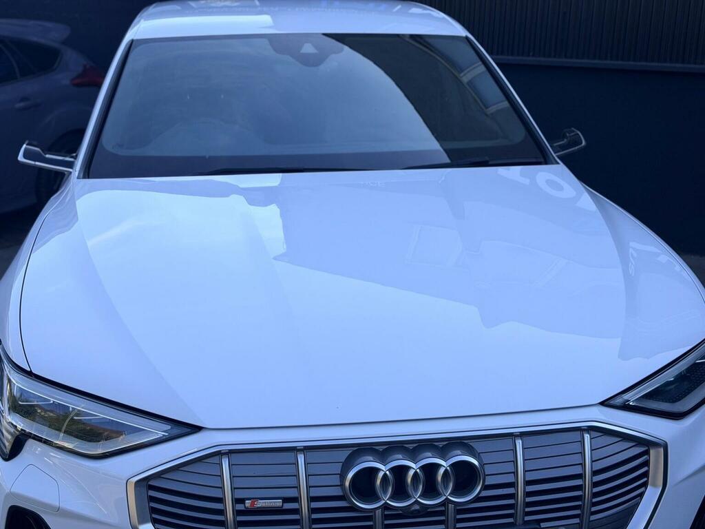 Audi E-tron Suv 55 S Line Quattro 95Kwh 11Kw Charger OY71YGN White #5