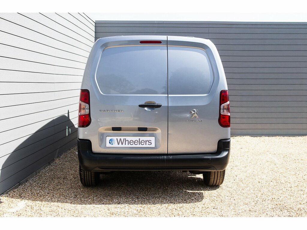 Peugeot Partner 1.5 Bluehdi 950 Asphalt Long Panel Van 6Dr White #9