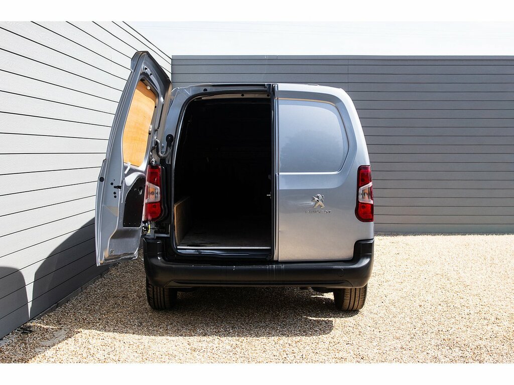 Peugeot Partner 1.5 Bluehdi 950 Asphalt Long Panel Van 6Dr White #10