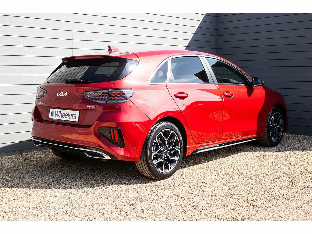 Kia Ceed T-gdi Gt-line Red #3