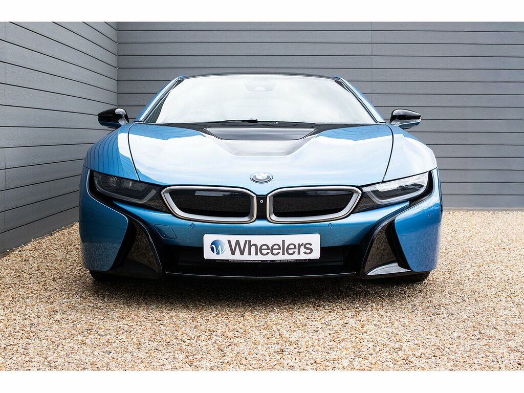 BMW i8 Coupe Blue #4