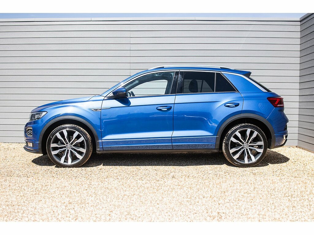Volkswagen T-Roc Tdi R-line Blue #5