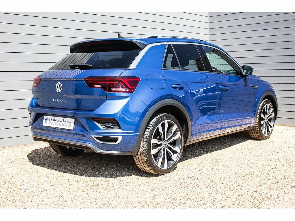 Volkswagen T-Roc Tdi R-line Blue #3