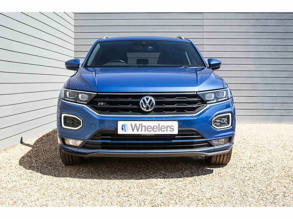 Volkswagen T-Roc Tdi R-line Blue #4
