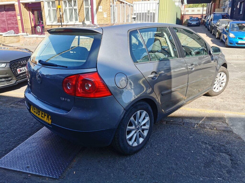Volkswagen Golf 1.6 Fsi Match Hatchback 161 Gk Silver #7