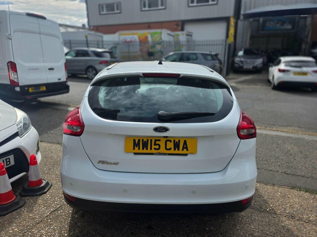 Ford Focus 1.6 Titanium Powershift Euro 6 White #5