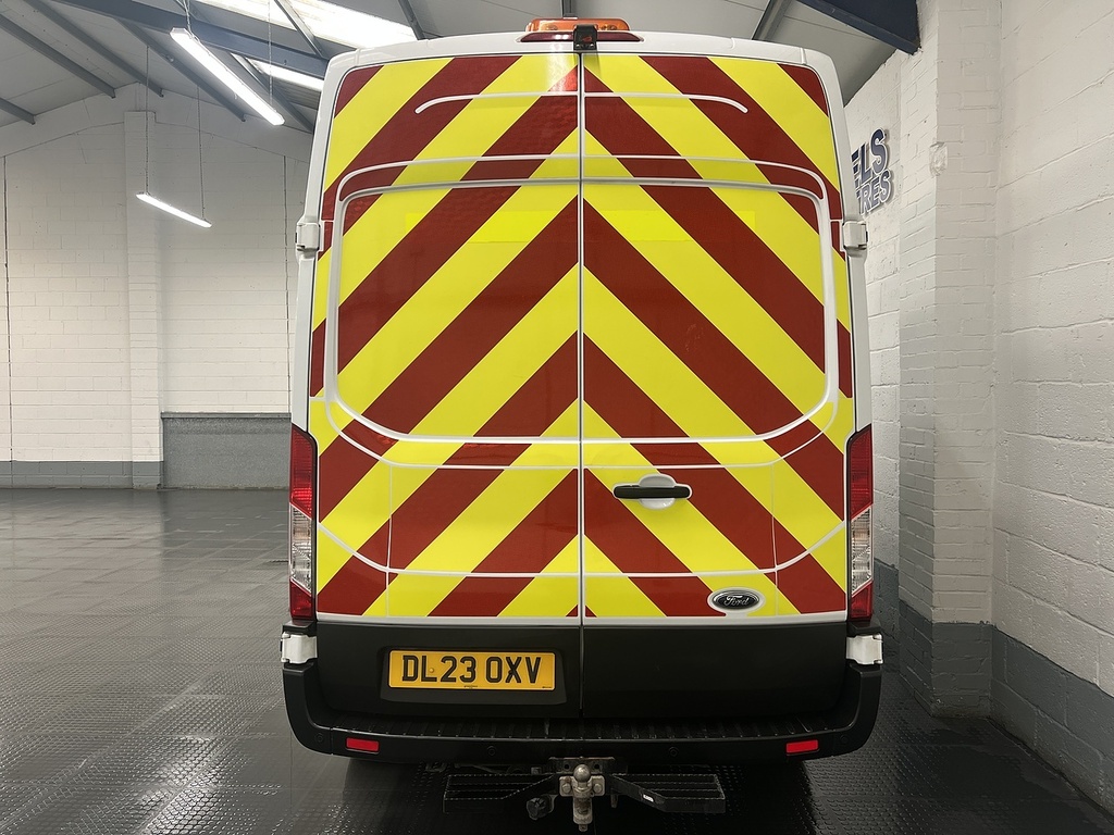 Ford Transit Custom 2.0 350 Ecoblue Leader Panel Van DL23OXV White #4