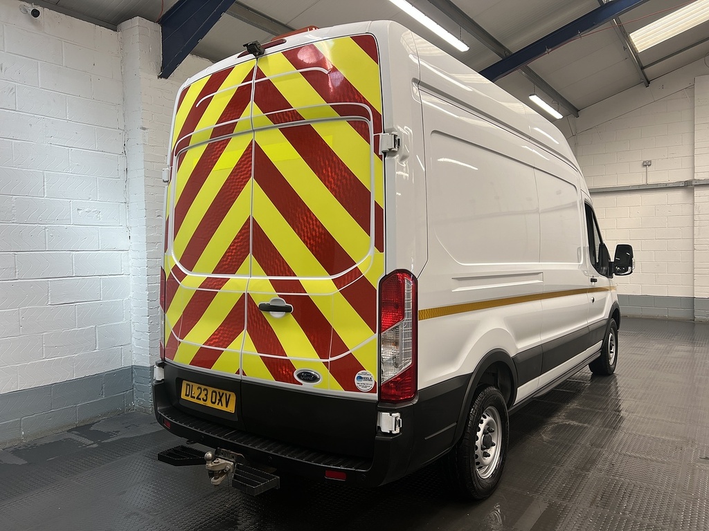 Ford Transit Custom 2.0 350 Ecoblue Leader Panel Van DL23OXV White #5