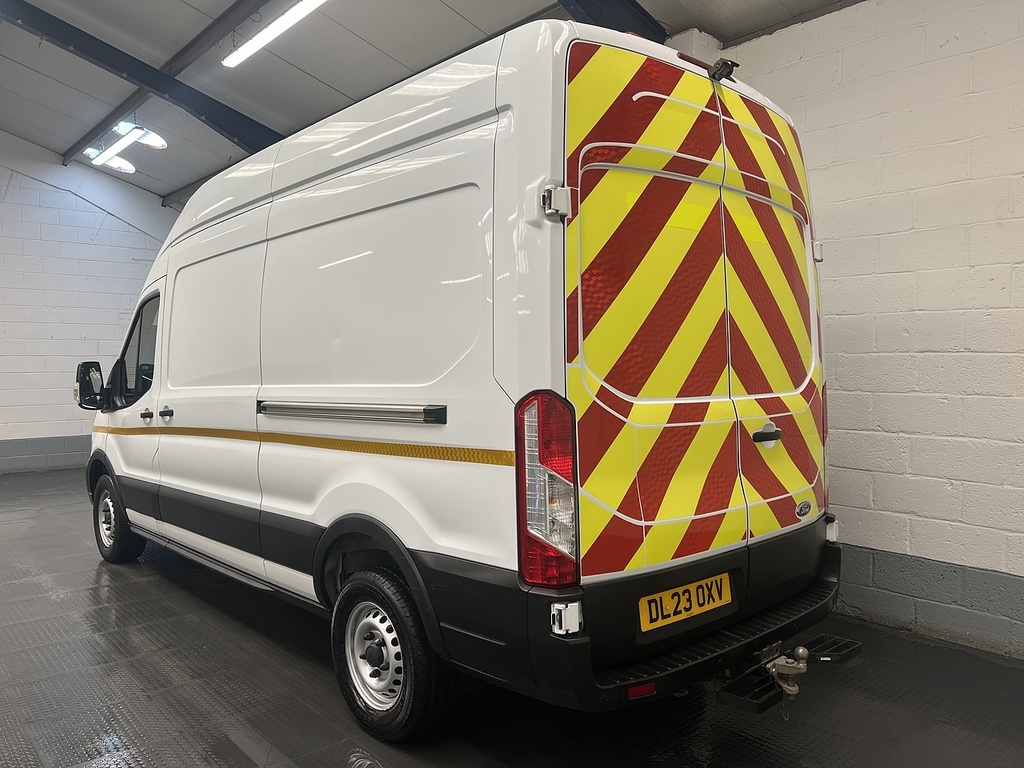Ford Transit Custom 2.0 350 Ecoblue Leader Panel Van DL23OXV White #3