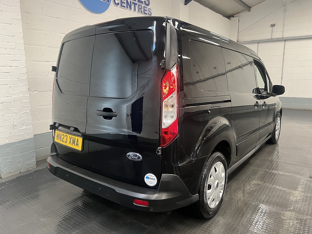 Ford Transit Connect 1.5 240 Ecoblue Trend Crew Van Double Cab 6Dr Dies WN23XMA Black #5