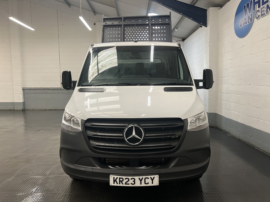 Mercedes-Benz Sprinter 2.1 314 Cdi Crew Cab Tipper Rwd KR23YCY White #6