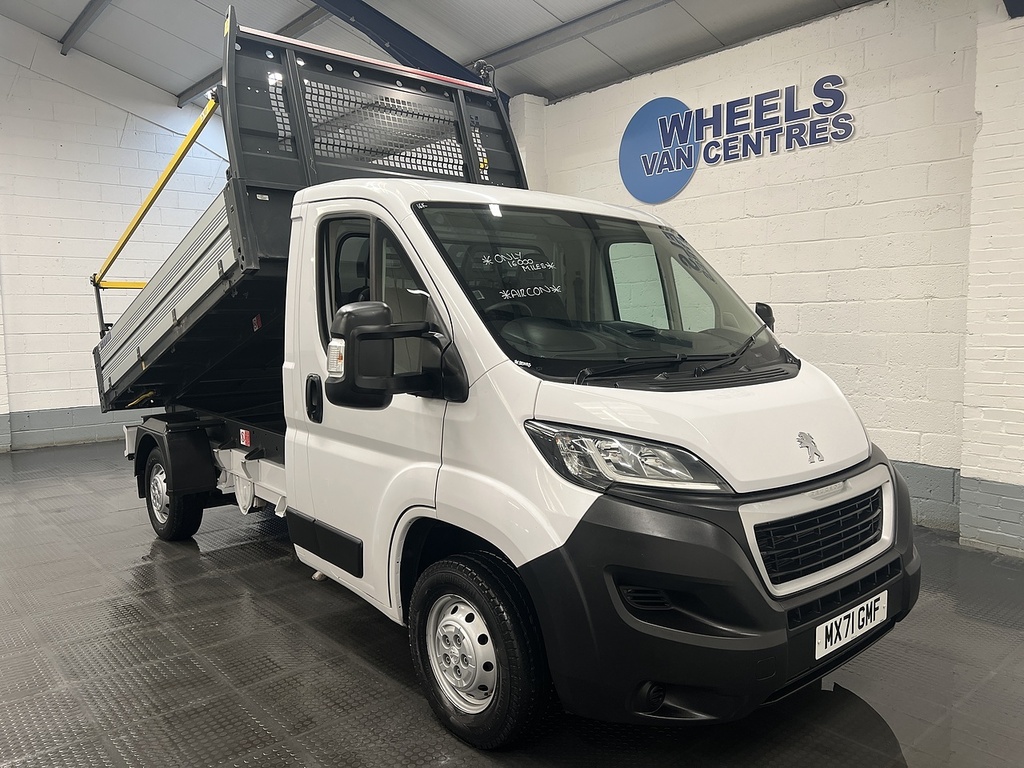 Peugeot Boxer 2.2 Bluehdi 335 Built For Business Tipper Dies White #6