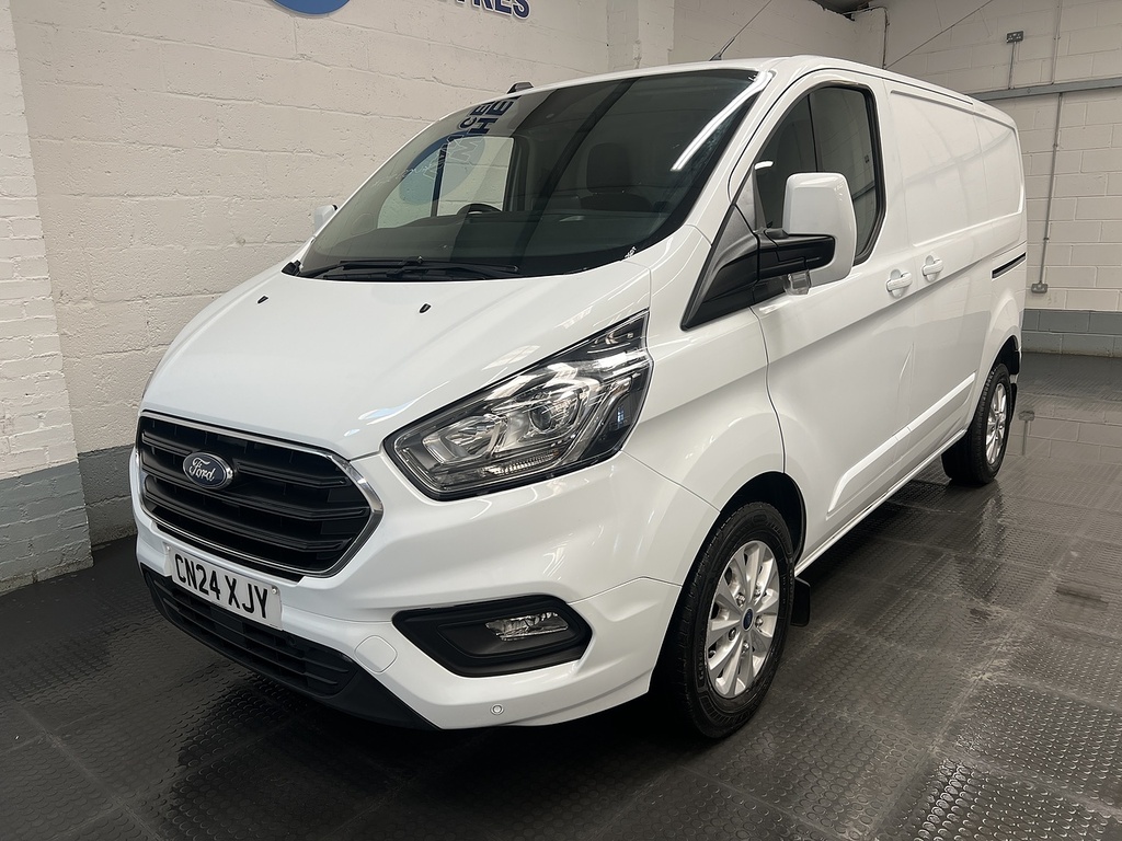 Ford Transit Custom 2.0 280 Ecoblue Limited Panel Van Manua CN24XJY White