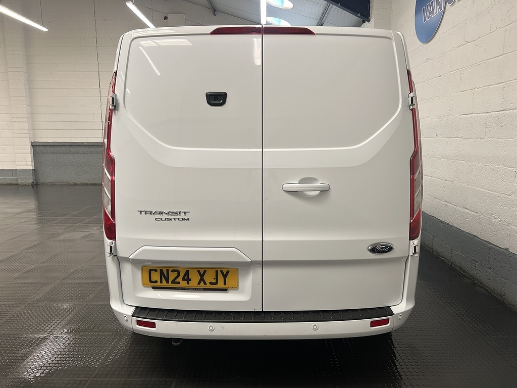 Ford Transit Custom 2.0 280 Ecoblue Limited Panel Van Manua CN24XJY White #4