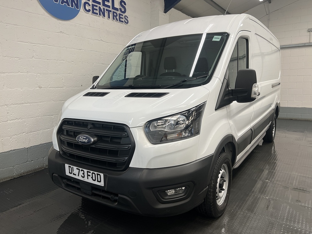 Ford Transit Custom 2.0 350 Ecoblue Leader Panel Van DL73FOD White