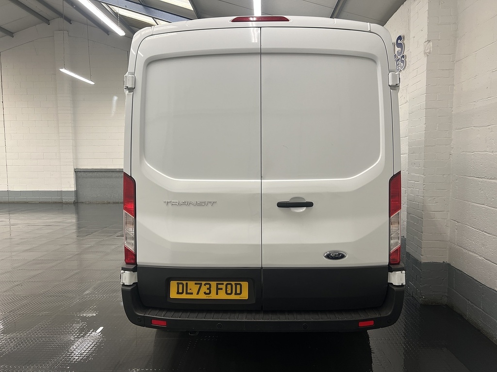 Ford Transit Custom 2.0 350 Ecoblue Leader Panel Van DL73FOD White #4