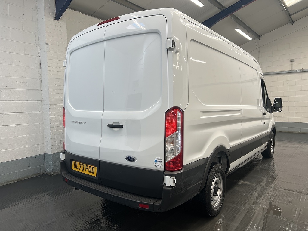 Ford Transit Custom 2.0 350 Ecoblue Leader Panel Van DL73FOD White #5