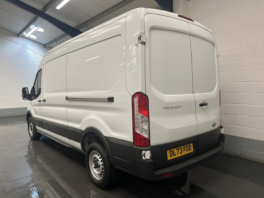 Ford Transit Custom 2.0 350 Ecoblue Leader Panel Van DL73FOD White #3