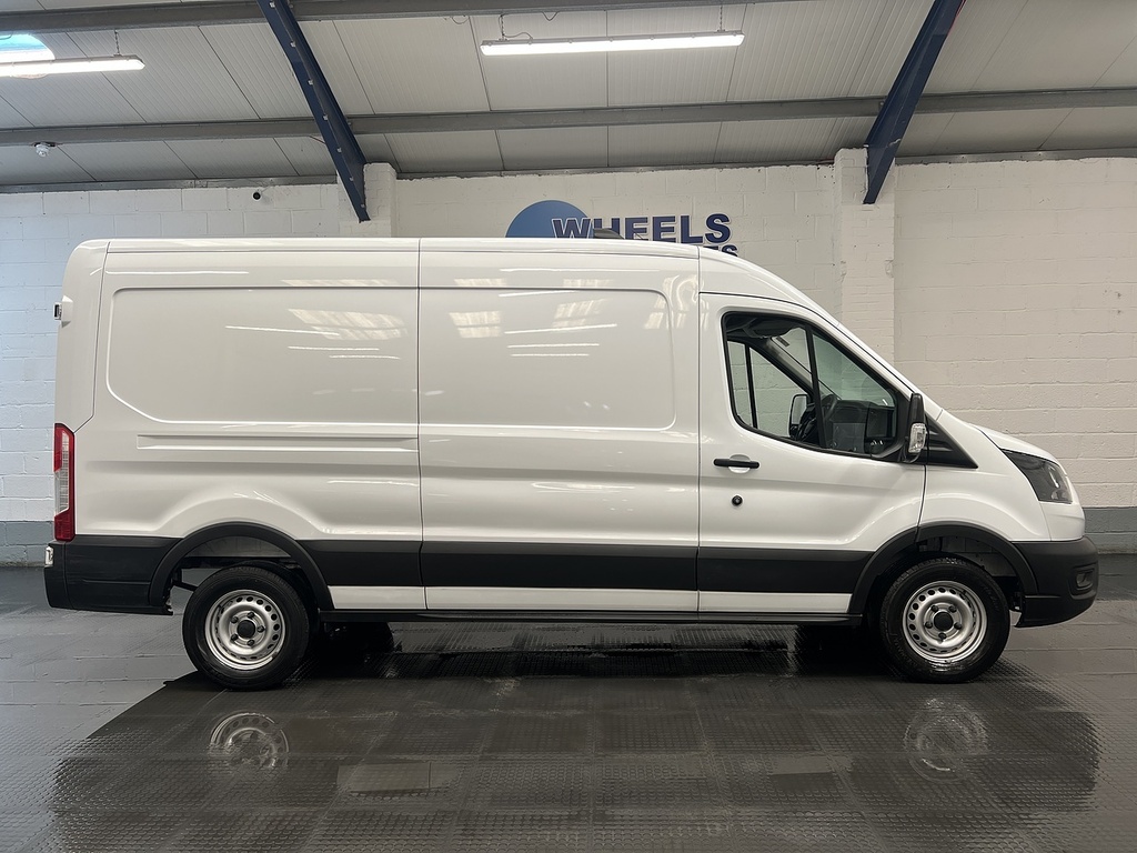 Ford Transit Custom 2.0 350 Ecoblue Leader Panel Van DL73FOD White #6