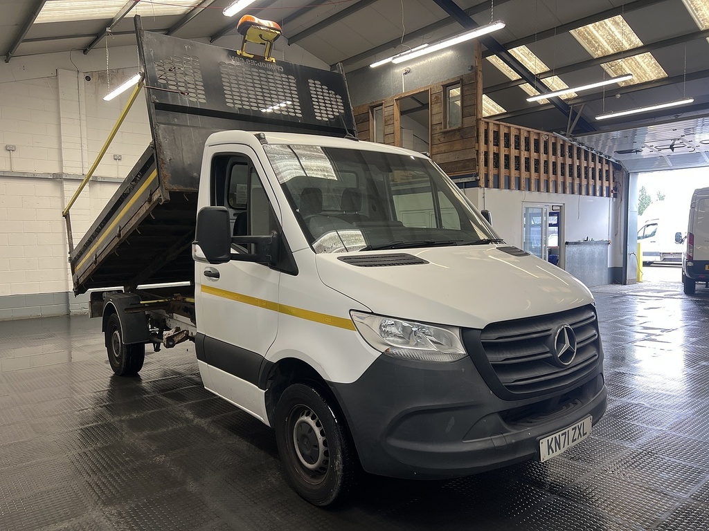 Mercedes-Benz Sprinter 315 Cdi Progressive 2.0 Tipper White #2