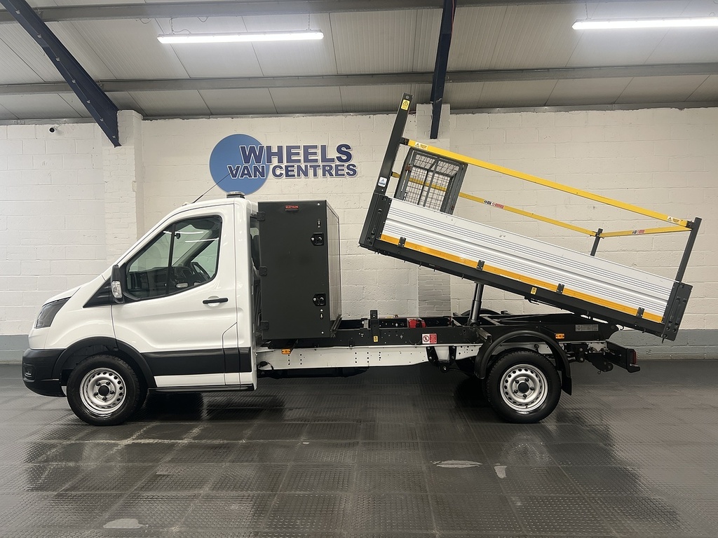 Ford Transit Custom 2.0 350 Ecoblue Leader Tool Pod Tipper MA22WLH White #2