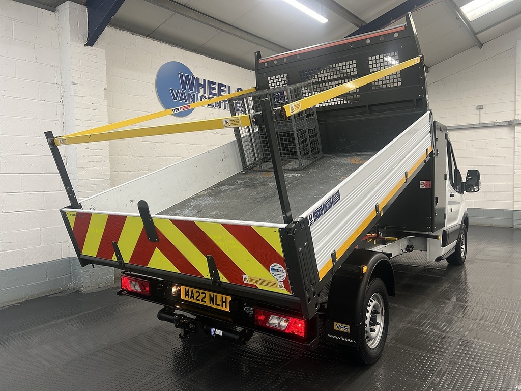 Ford Transit Custom 2.0 350 Ecoblue Leader Tool Pod Tipper MA22WLH White #4