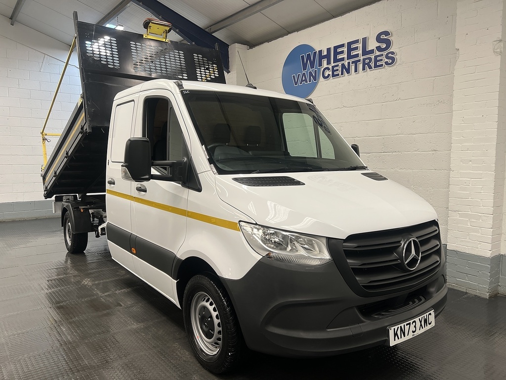 Mercedes-Benz Sprinter 2.1 314 Cdi Utility Cab Tipper R White #5