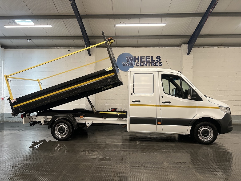 Mercedes-Benz Sprinter 2.1 314 Cdi Utility Cab Tipper R White #4