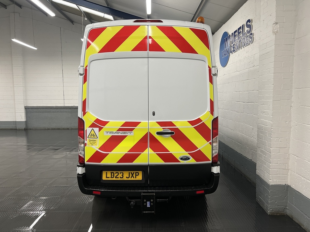 Ford Transit Custom 2.0 350 Ecoblue Leader Panel Van LD23JXP White #4