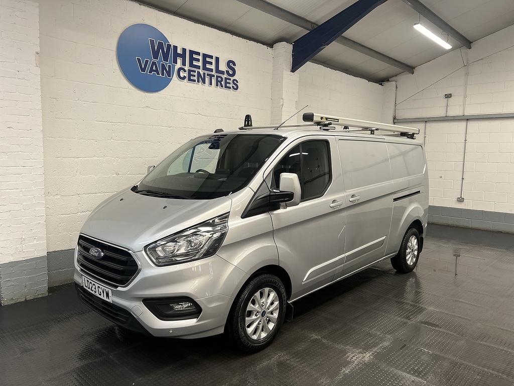 Ford Transit Custom 2.0 300 Ecoblue Limited Panel Van Manua LD23GYW Silver