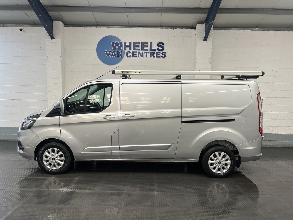 Ford Transit Custom 2.0 300 Ecoblue Limited Panel Van Manua LD23GYW Silver #2