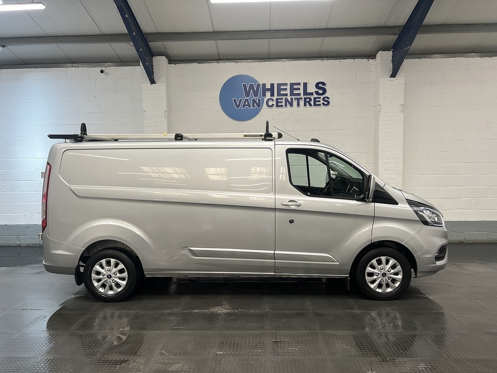 Ford Transit Custom 2.0 300 Ecoblue Limited Panel Van Manua LD23GYW Silver #6
