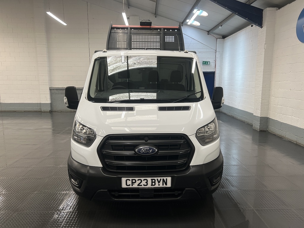 Ford Transit Custom 350 Ecoblue Leader Single Cab Toolpod Tipper CP23BYN White #6