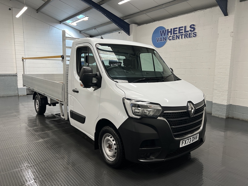 Renault Master 2.3 Dci Energy 35 Business Dropside Man White #6