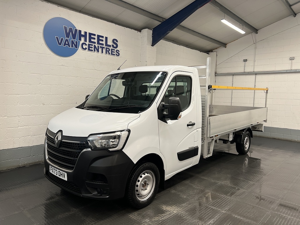 Renault Master 2.3 Dci Energy 35 Business Dropside Man White