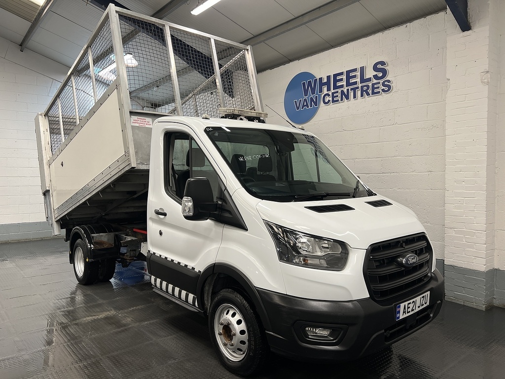 Ford Transit Custom 2.0 350 Ecoblue Hd Leader Chassis Cab M White #4