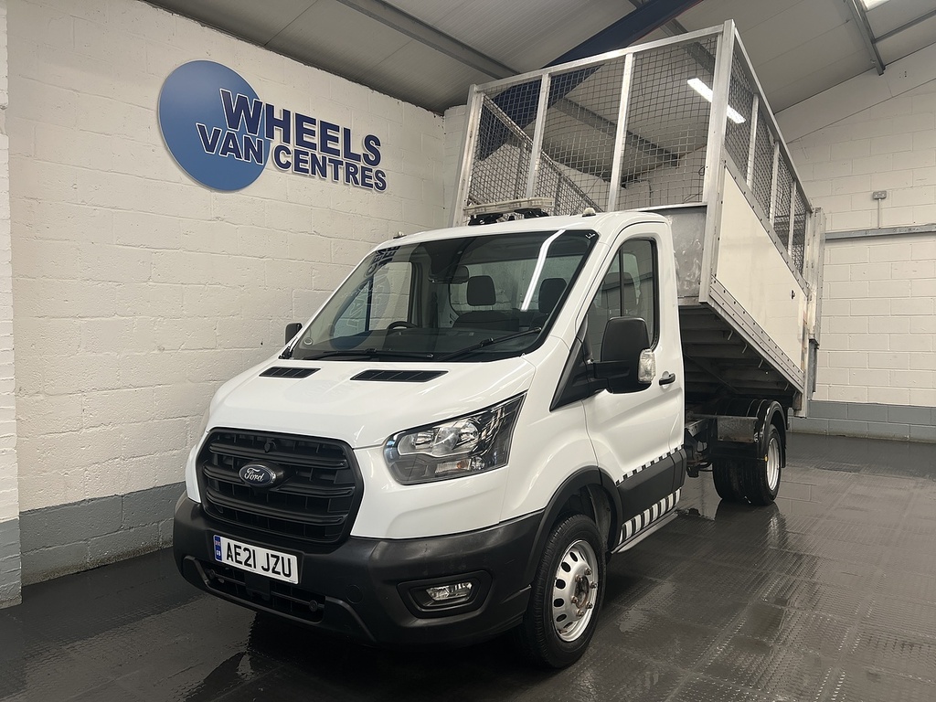 Ford Transit Custom 2.0 350 Ecoblue Hd Leader Chassis Cab M White