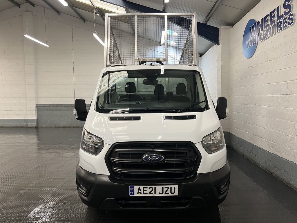 Ford Transit Custom 2.0 350 Ecoblue Hd Leader Chassis Cab M White #5