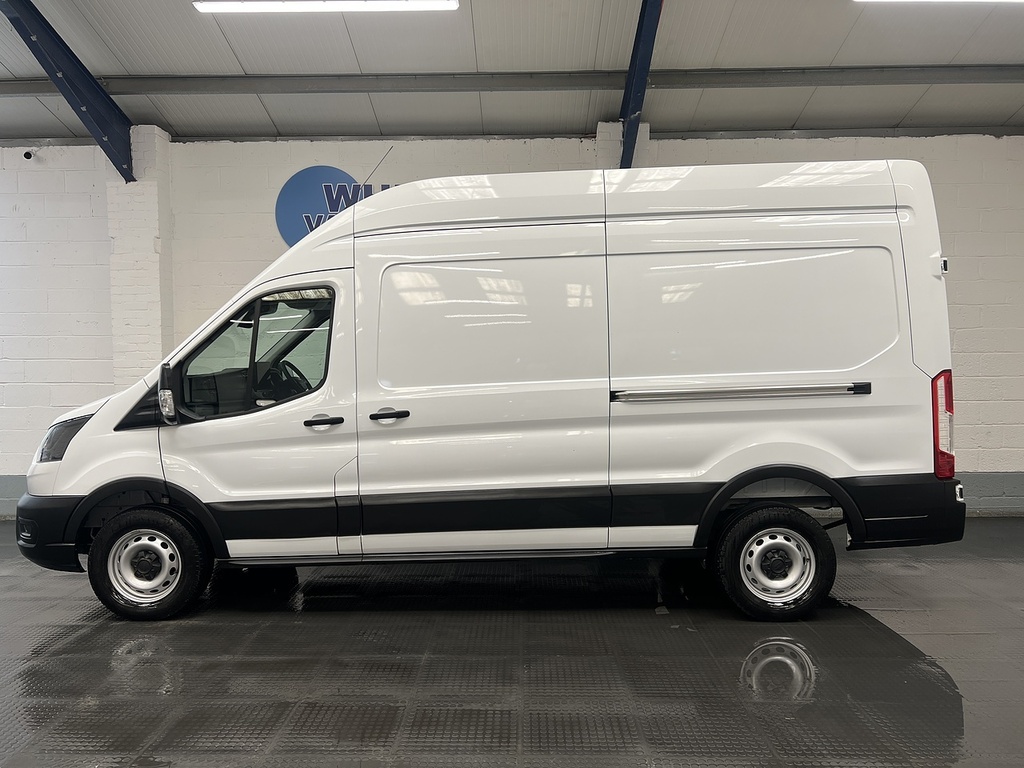Ford Transit Custom 2.0 350 Ecoblue Leader Panel Van White #2