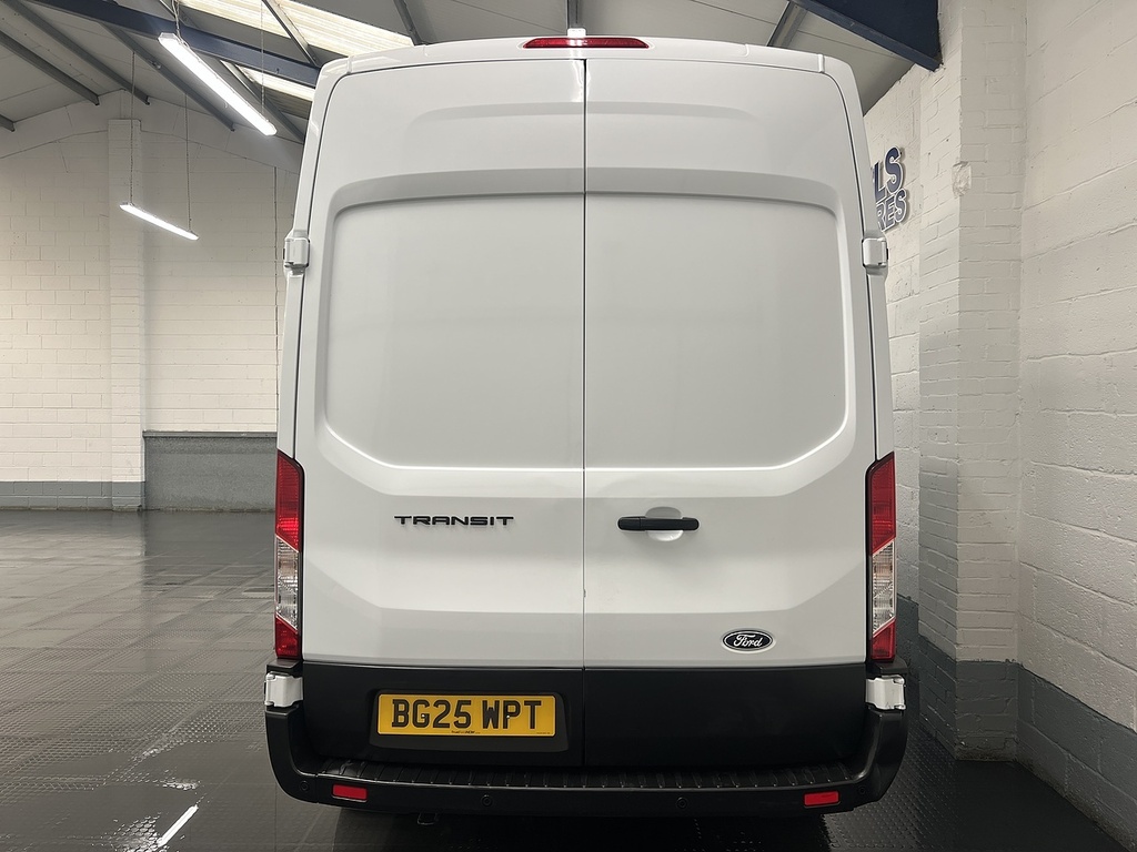 Ford Transit Custom 2.0 350 Ecoblue Leader Panel Van White #4