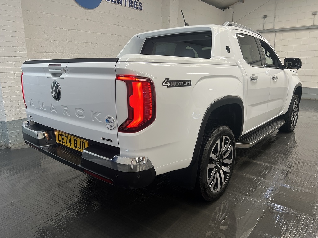 Volkswagen Amarok 3.0 Tdi V6 Aventura Pickup Double Cab A White #5