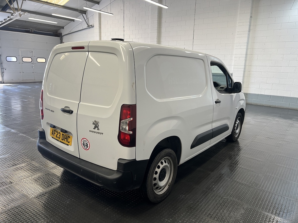 Peugeot Partner 1.5 Bluehdi 1000 Professional Premium Standard P White #3