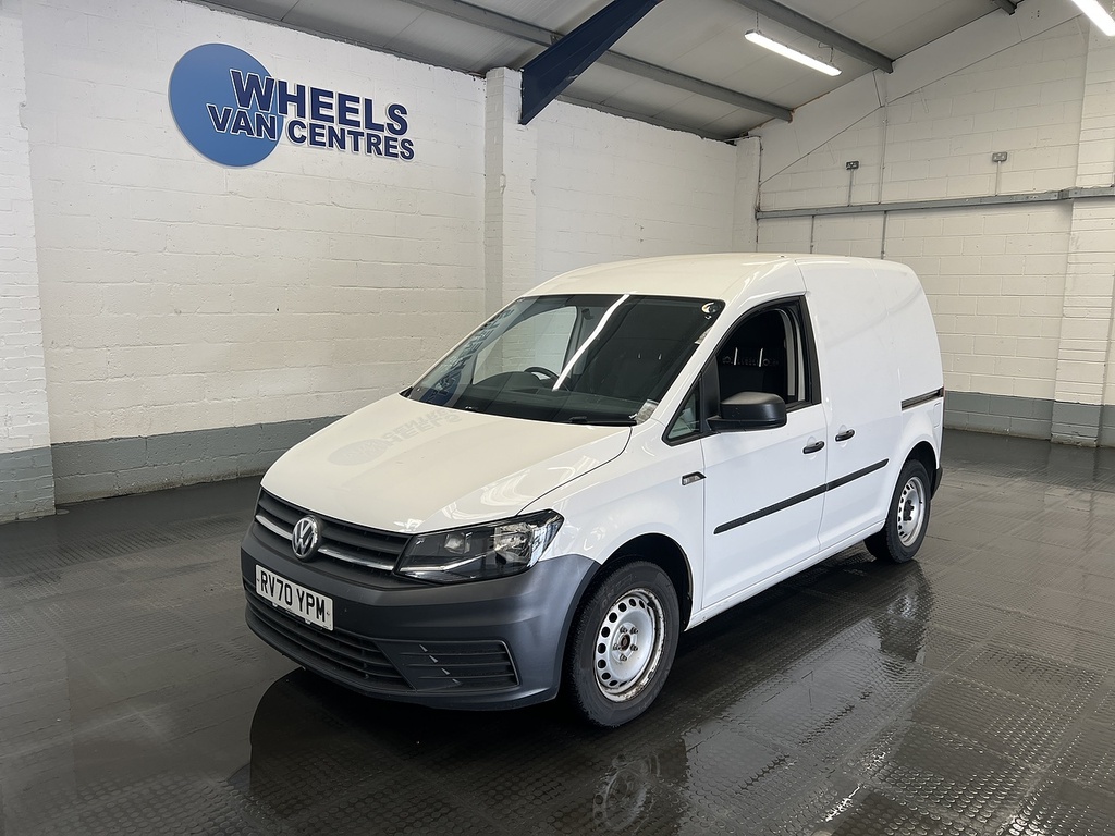 Volkswagen Caddy 2.0 Tdi C20 Startline Panel Van Dsg Swb White