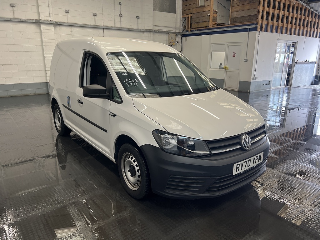 Volkswagen Caddy 2.0 Tdi C20 Startline Panel Van Dsg Swb White #4