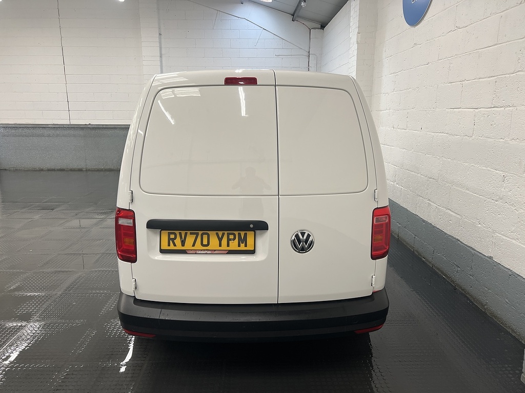 Volkswagen Caddy 2.0 Tdi C20 Startline Panel Van Dsg Swb White #4