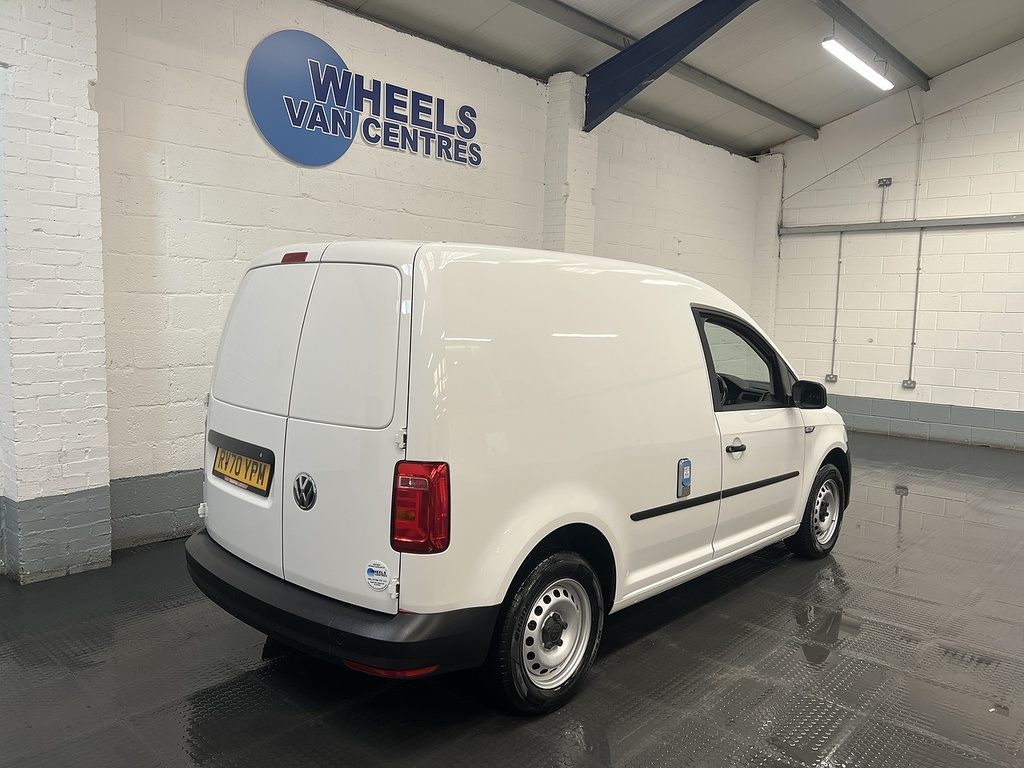 Volkswagen Caddy 2.0 Tdi C20 Startline Panel Van Dsg Swb White #5